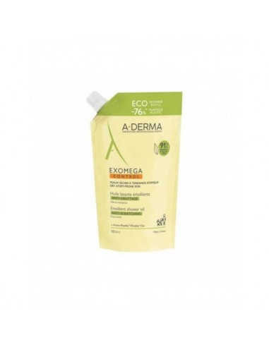 a derma exomega control aceite limpiador emoliente eco 1 recambio 500 ml