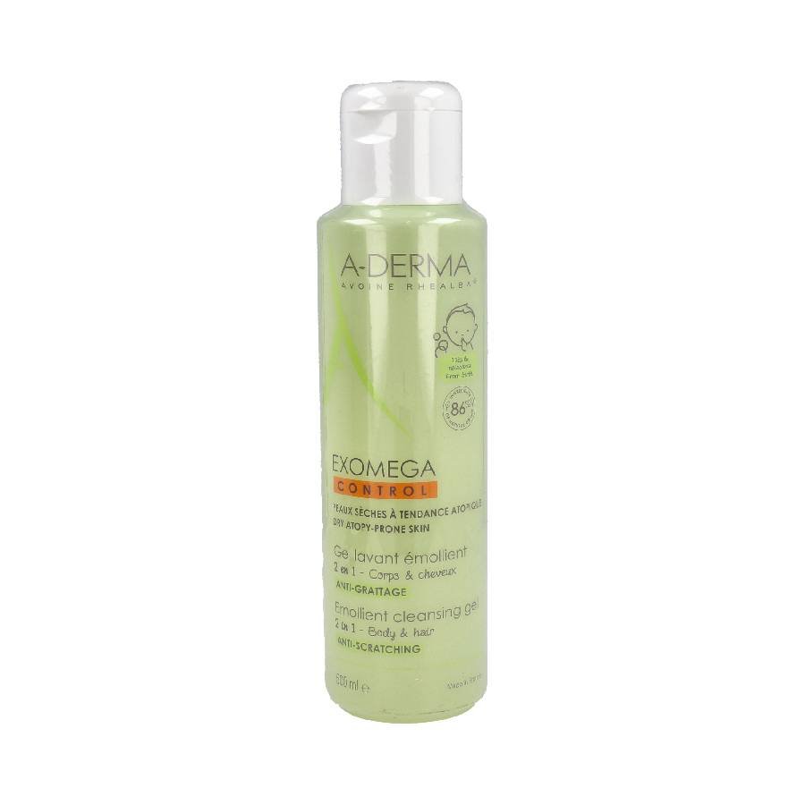 aderma exomega gel limpiador 2 en 1 500ml
