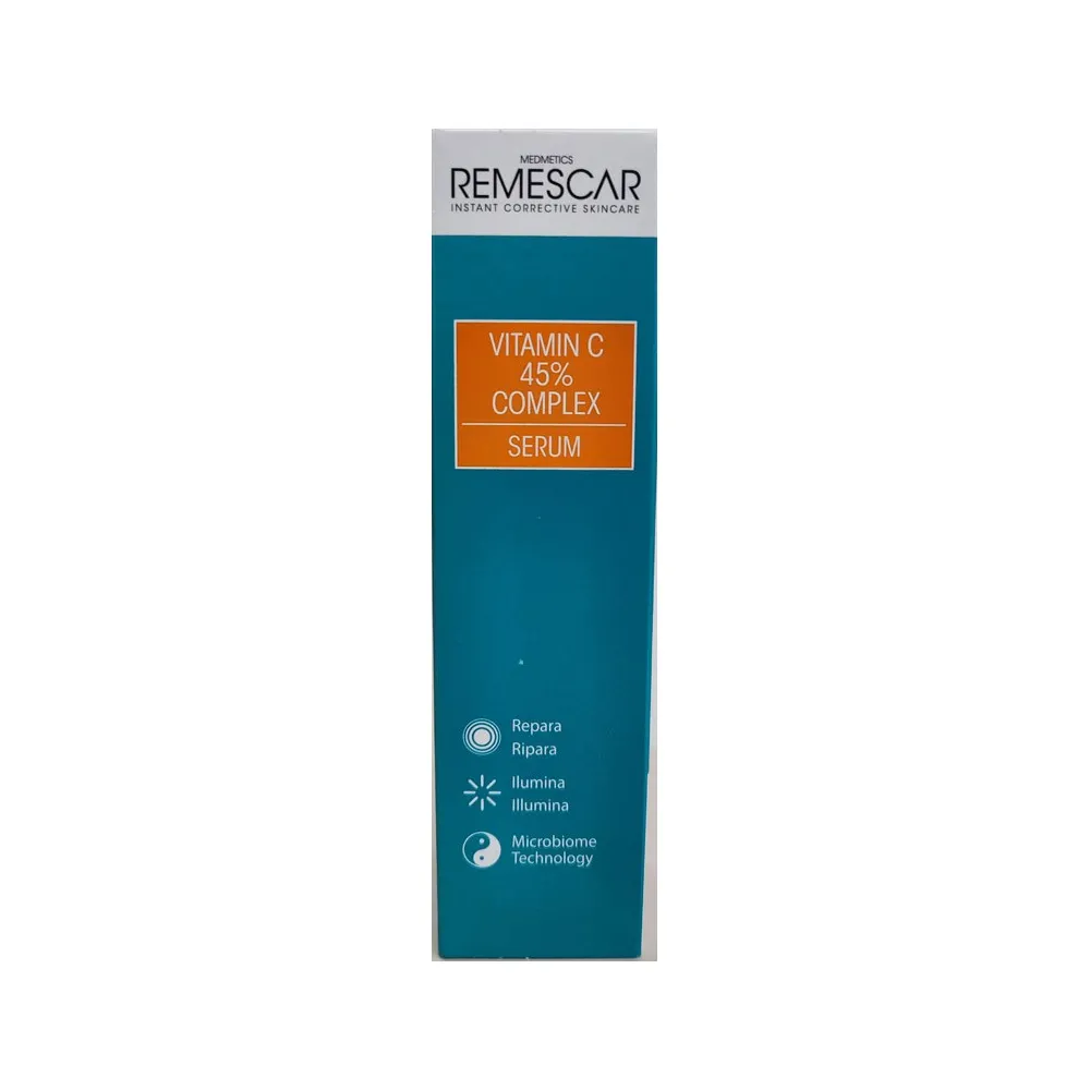 remescar serum reparador con vitamina c y acido hialuronico 30ml