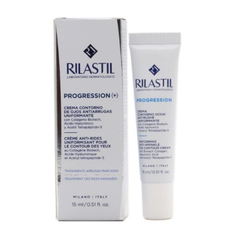 rilastil progression contorno de ojos antiarrugas 15ml