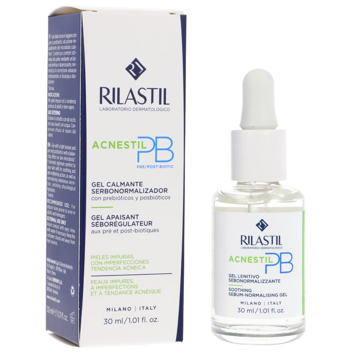 rilastil acnestil pb gel serum 30 ml