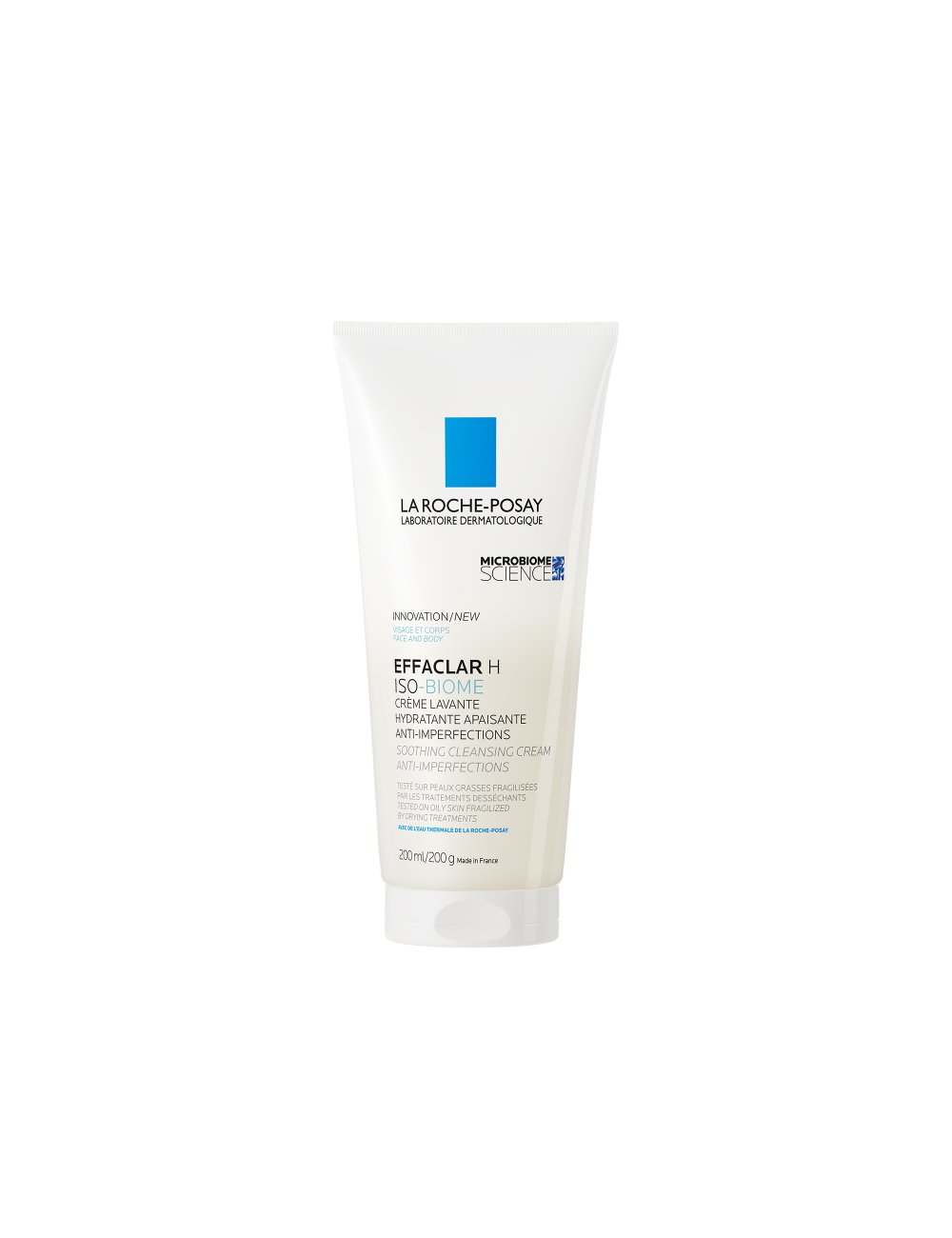 la roche posay effaclar h iso biome creme lavante 200 ml