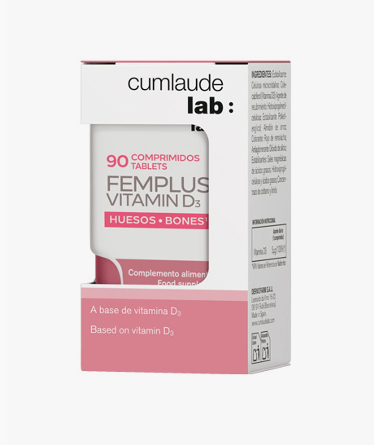 cumlaude lab femplus vitamina d3 90 comp