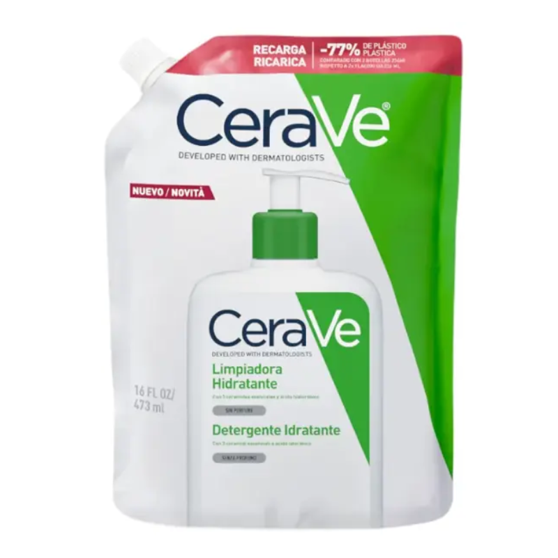 cerave recarga limpiadora hidratante 473 ml