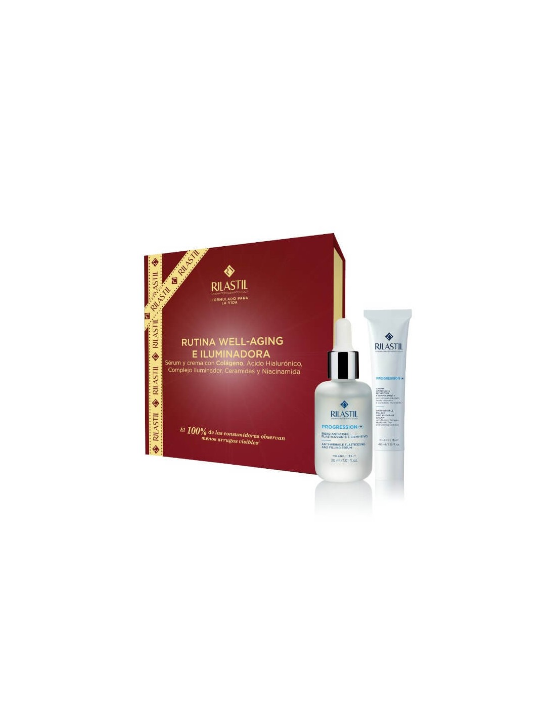 rilastil pack progession serum crema