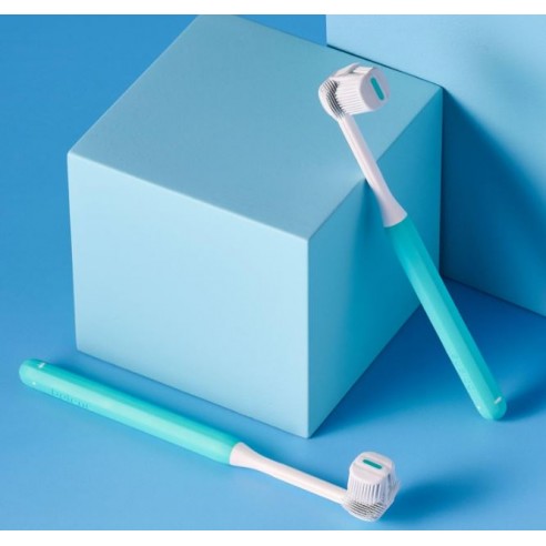 isdin balene bexident cepillo dental medio color aguamarina